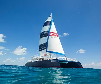 Isla Mujeres Xailing Catamaran Prime
